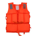 Orange Foam Life Jacket Vest | Adult Boating & Water Safety Foam Life Jacket QXL 1pc