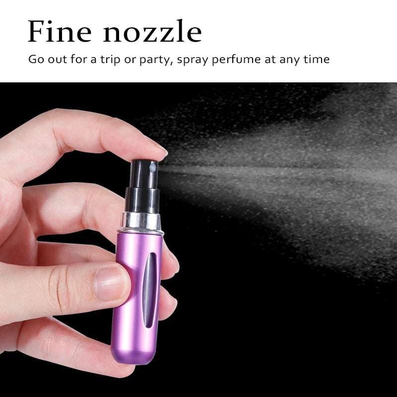 Refillable Mini Perfume Atomizer Spray Bottle 5ml | Travel Size Perfume Atomizer QXL