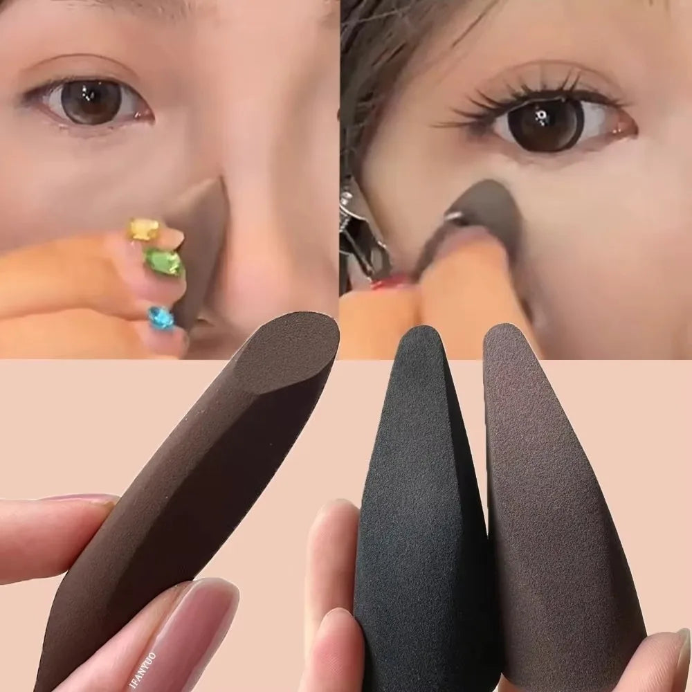 Conical Makeup Blending Sponge | Contour & Concealer Puff Makeup Blending Sponge QXL