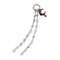 Gothic Punk Double Thorn Detachable Shoe Chain | DIY Decor Shoe Decoration Chain QXL OneSize