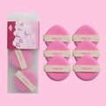 PRECIA Expanding Sponge Makeup Puff Set – 6 Pcs | Cushion Puff Makeup Sponge Puff QXL Vitality Powder Cush
