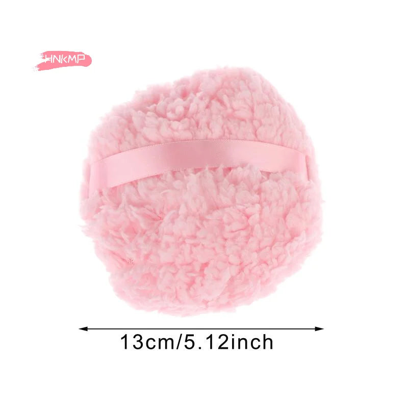 Extra-Large Plush Powder Puff – Soft & Non-Absorbent 13cm Powder Puff QXL