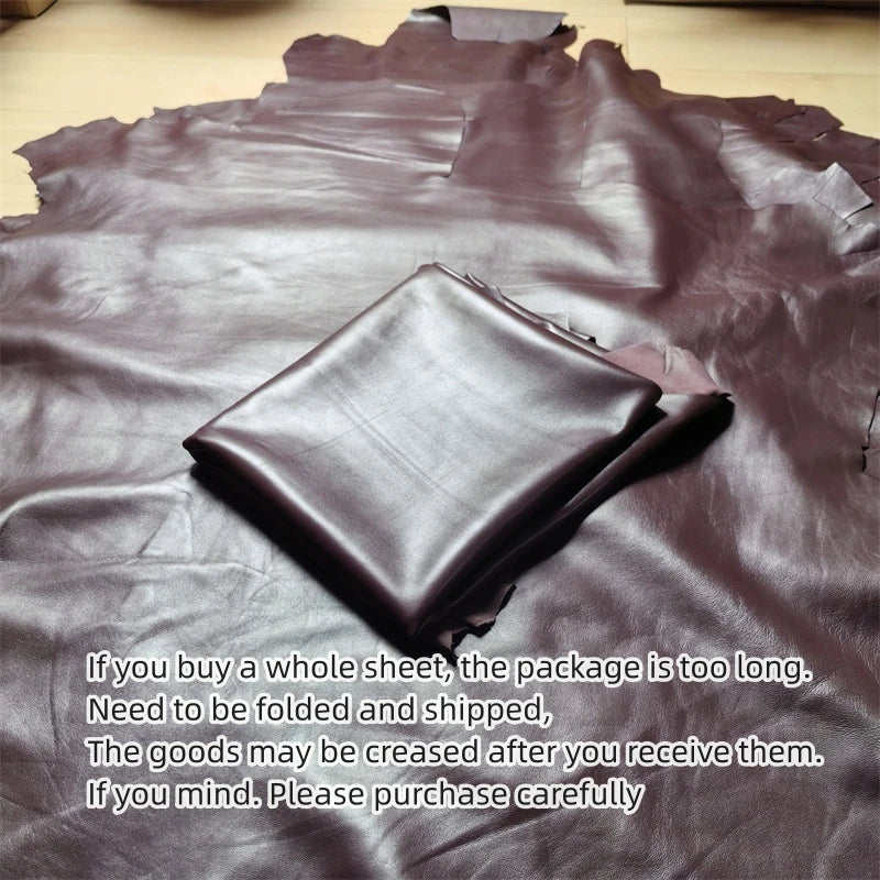 Whole Sheepskin First Layer Leather 0.5/0.6mm DIY Fabric Leather Craft Fabric QXL