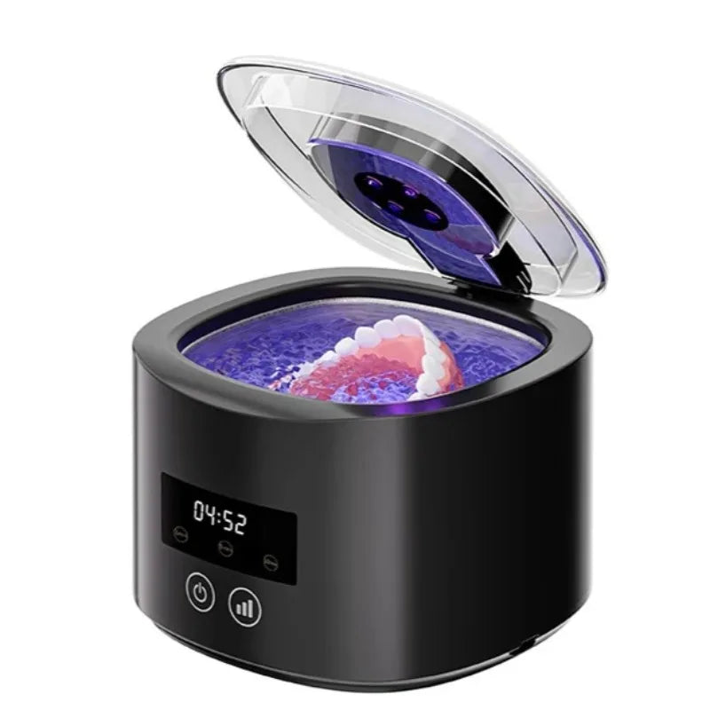 50KHz USB Ultrasonic Retainer & Denture Cleaner | QXL Ultrasonic Dental Cleaner QXL stainless steel B