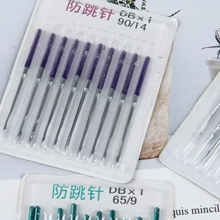 10-Pack Anti-Skip Stretch Fabric Sewing Machine Needles Sewing Machine Needles QXL
