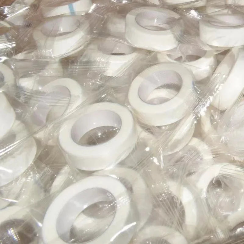 Breathable Eyelash Extension Tape – PE & Non-Woven 10 Rolls Lash Extension Tape QXL