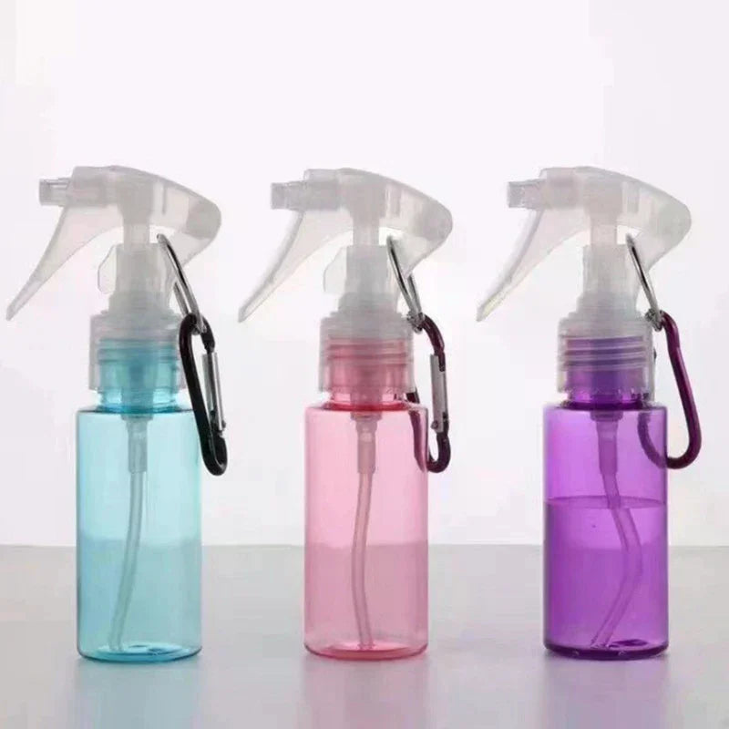 60ml Refillable Travel Spray Bottle with Carabiner Hook Travel Spray Bottle QXL