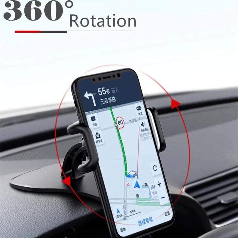 360° Rotatable Car Phone Holder | Dashboard & Vent Mount Car Phone Mount QXL