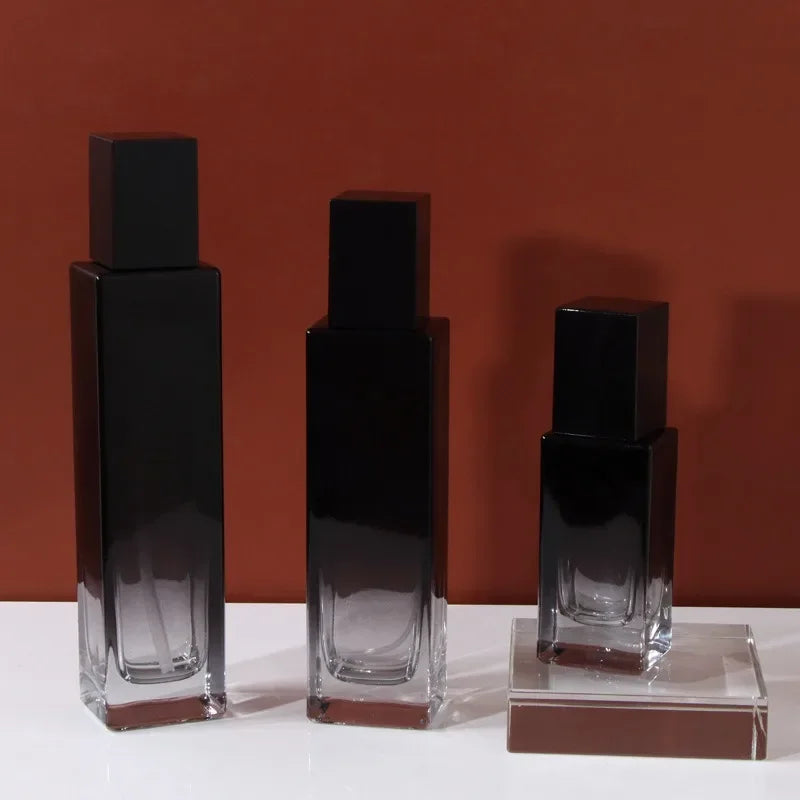Refillable Glass Pump Bottle 20–120ml | Lotion & Mist Sprayer Refillable Pump Bottle QXL