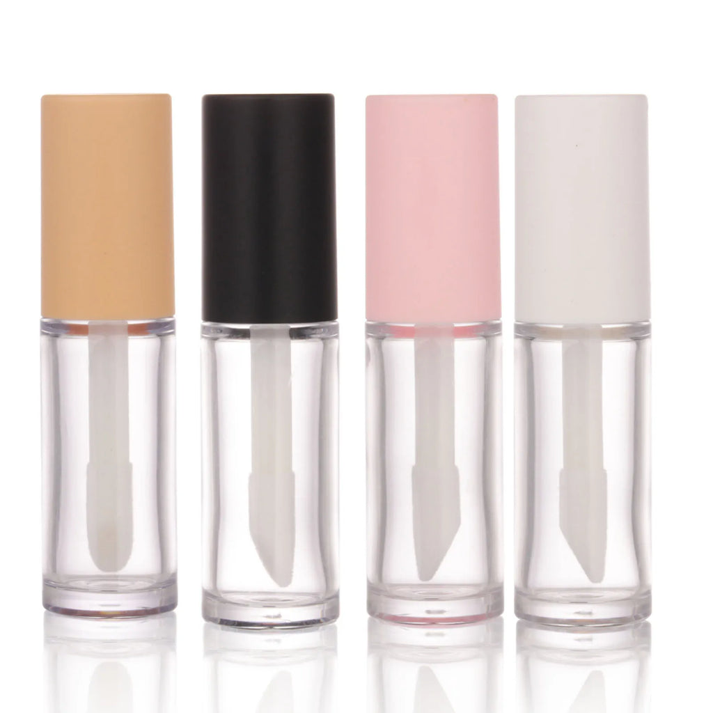 Empty Lip Gloss Tubes 6ml & 10ml | Clear Refillable PETG Bottles Lip Gloss Container QXL