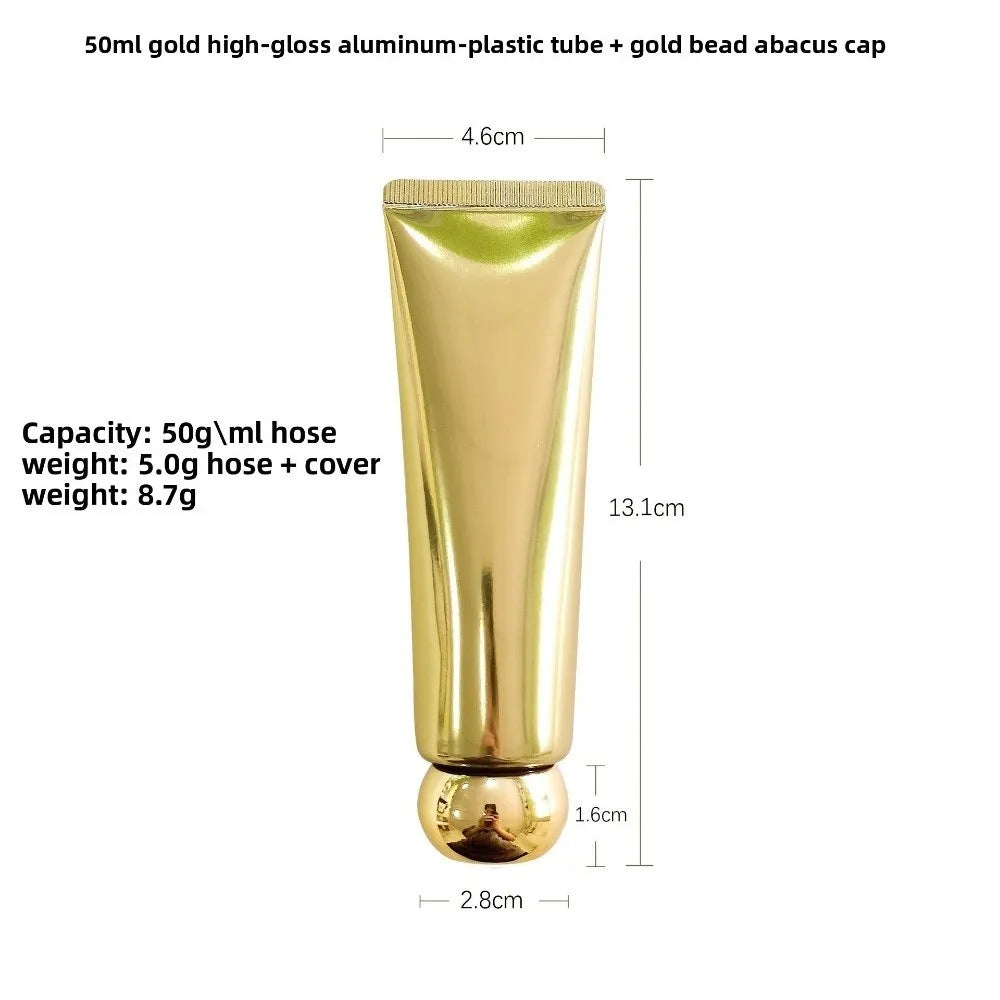 50ml Refillable Squeeze Tube | Empty Cosmetic Container Cosmetic Squeeze Tube QXL