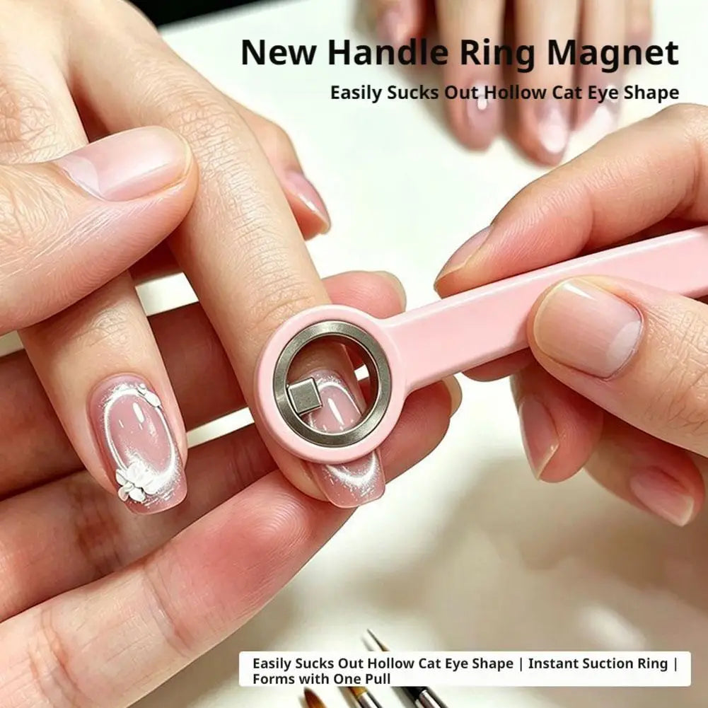 3D Ring Cat Eye Magnet Tool for UV LED Gel Nail Art Nail Art Magnet Tool QXL