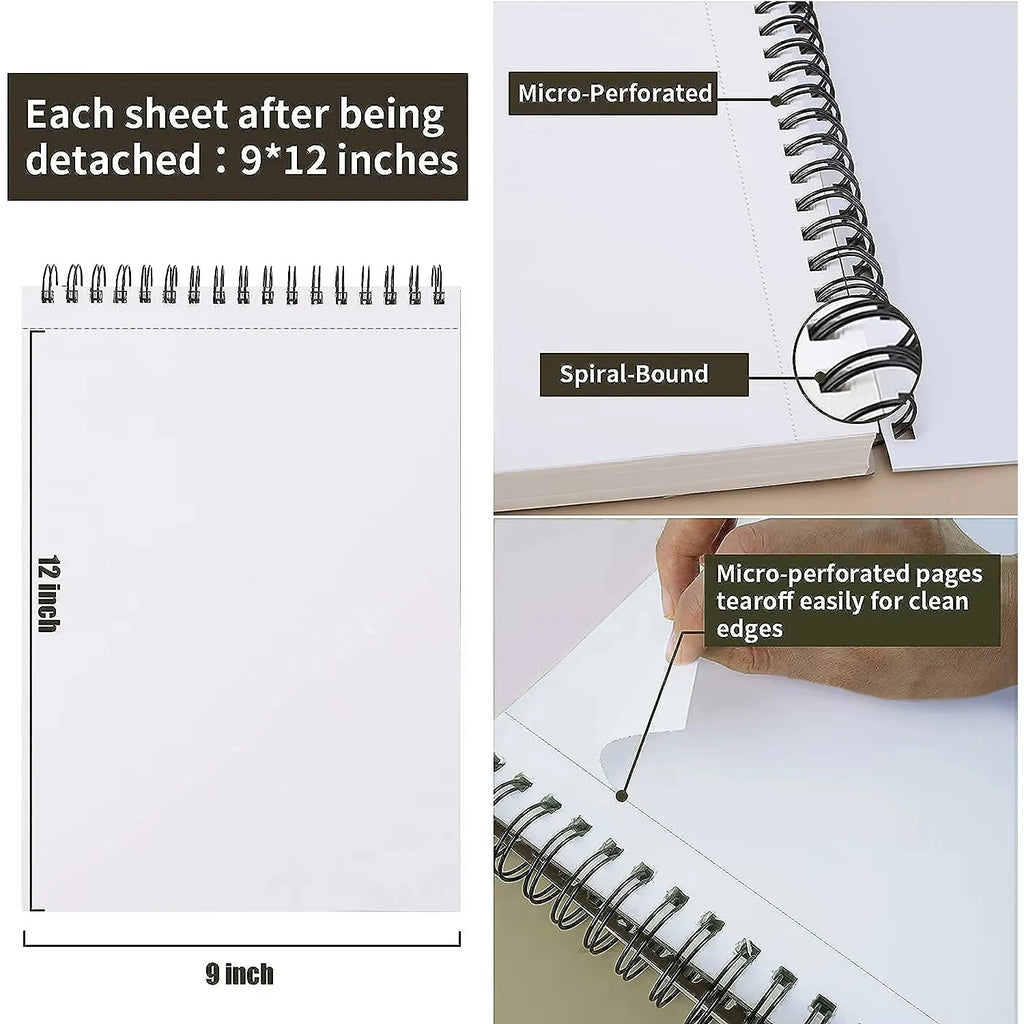 Professional Sketchbook Drawing Pad | Art Sketch Notebook Sketch Notebook QXL