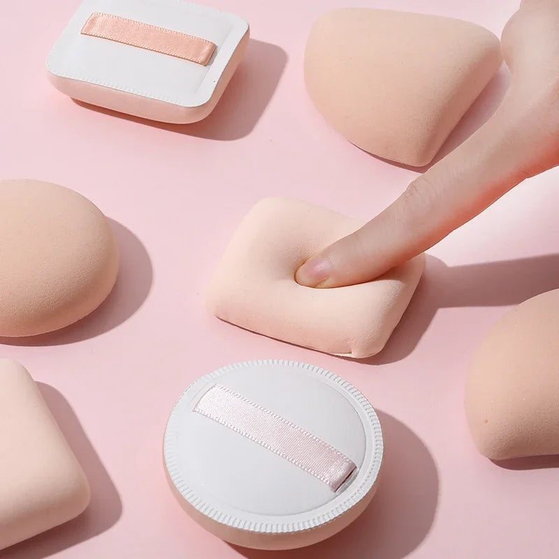 3-Pack Makeup Sponge Puff Set | Dry & Wet Foundation Blender Makeup Sponge Puff QXL