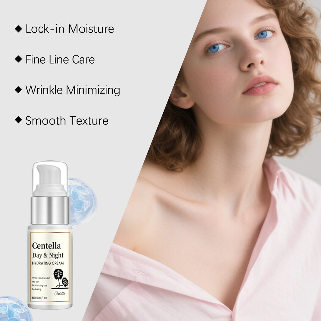 Day & Night Oil-Free Hydrating Cream | All Skin Types Facial Moisturizer Cream QXL
