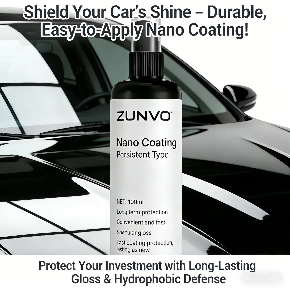 Nano Coating Spray – Long-Term Car Paint Protection Wax Car Nano Coating Spray QXL