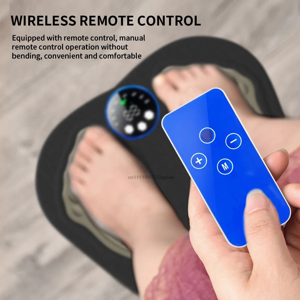 Portable 3D Foot Massager | Acupressure & Microcurrent Pad Foot Massager Pad QXL