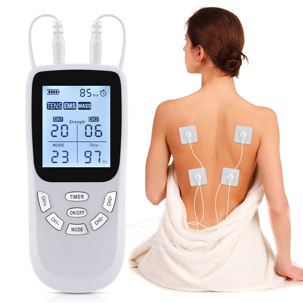 Hailicare 36-Mode EMS TENS Muscle Stimulator & Body Massager EMS TENS Massager QXL