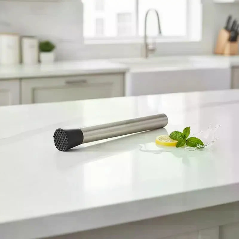 Stainless Steel Ice Hammer & Cocktail Muddler Bar Tool Cocktail Bar Tool QXL