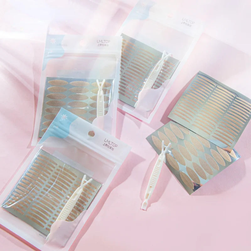 Invisible Double Eyelid Tape – Waterproof Fiber Stickers 60–120 Pairs Eyelid Shaping Tape QXL