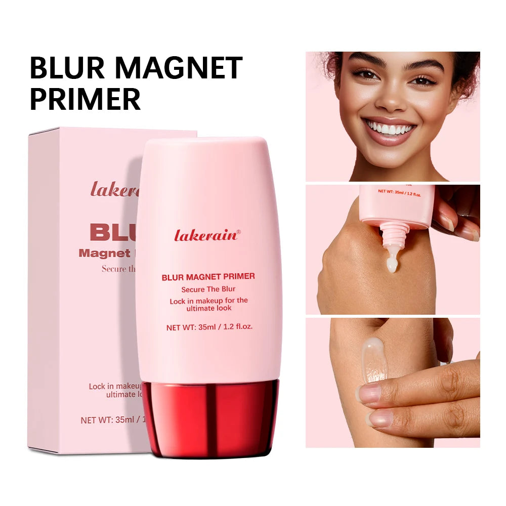 Lakerain Blur Magnet Primer | Matte, Pore-Blurring, Moisturizing Makeup Primer QXL 1pc
