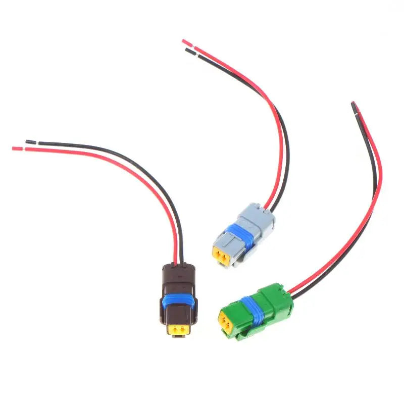 2-Pin Waterproof Plug Connector Male Female | Car Motorcycle Waterproof Wire Connector QXL
