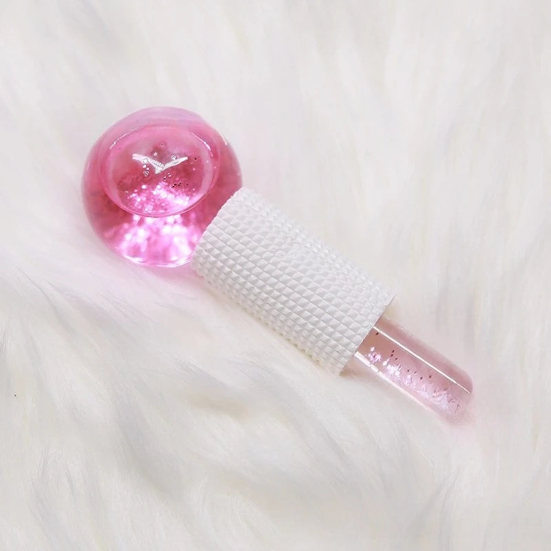 Cooling Ice Globes Crystal Ball Face & Eye Massager 2-Pack Facial Ice Globes QXL