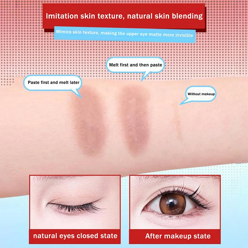 3D Invisible Double Eyelid Tape – 224 Waterproof Lift Strips Eyelid Lift Tape QXL