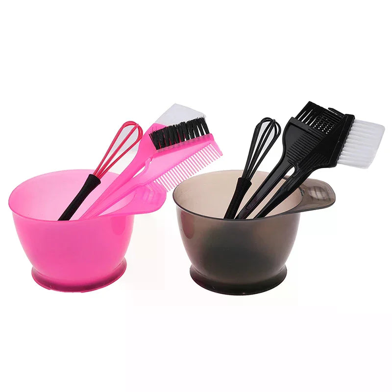 5-Piece Hair Colouring Brush & Bowl Set | Dye & Bleach Kit Hair Dye Brush Set QXL