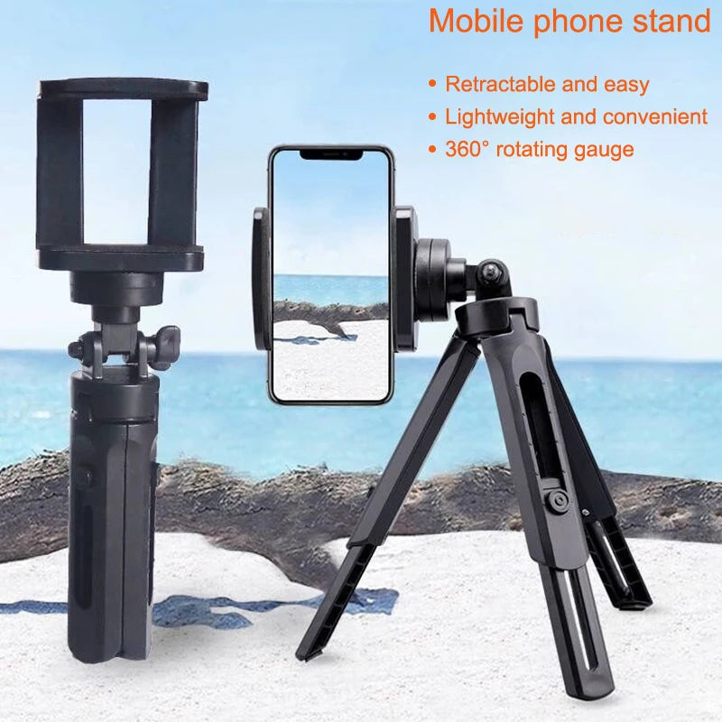 Mini Phone Tripod & Selfie Stick | 360° Adjustable Stand Phone Tripod Stand QXL