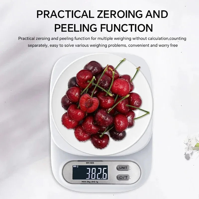 Digital Kitchen Scale 7kg/3kg LCD Multi-Unit | WH-B33/B35