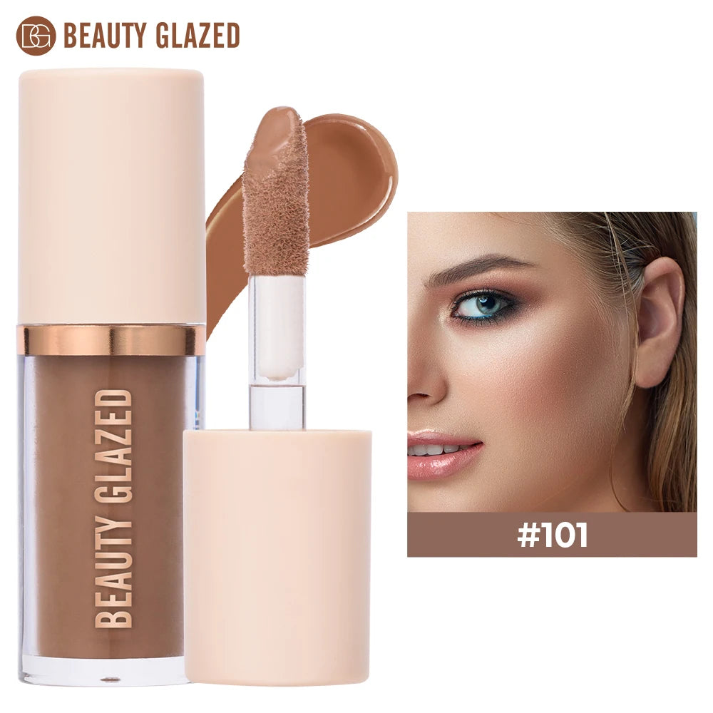Beauty Glazed 2-Color Liquid Contour | Waterproof Matte V-Face Liquid Contour Makeup QXL 101