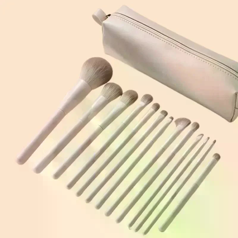 Beginner Makeup Brush Set 7–13 Pcs | Foundation & Eyeshadow Makeup Brush Set QXL