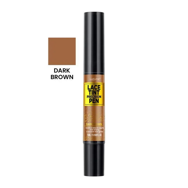 Lace Tint Pen for Wigs | Seamless, Natural Finish Lace Tint Pen QXL Dark Brown