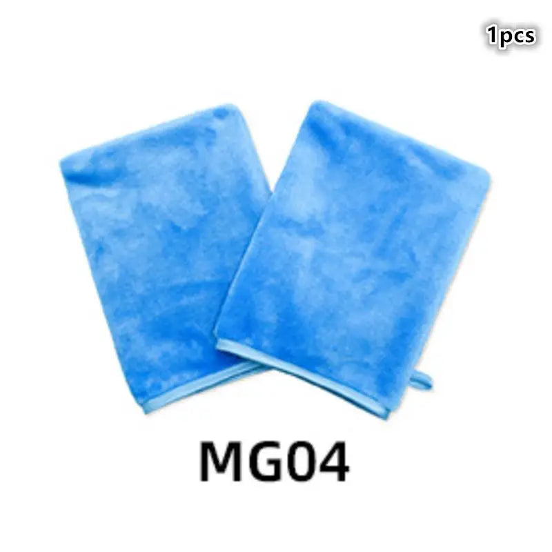 Reusable Microfiber Makeup Remover Glove – Facial Cleanser Makeup Remover Glove QXL 4