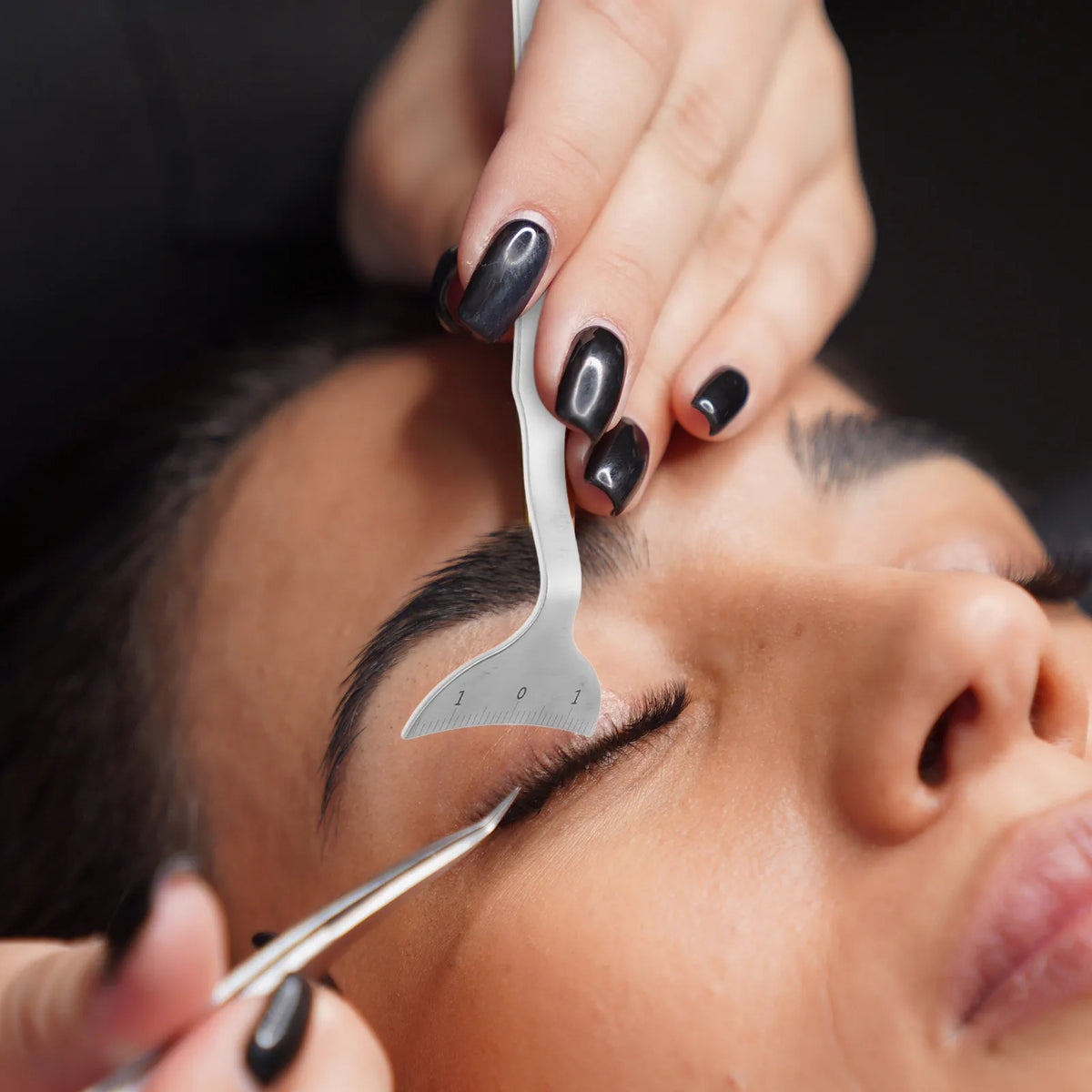 Curved Eye Socket Ruler – Eyeliner & Eyeshadow Stencil Tool Eye Makeup Stencil QXL Default Title