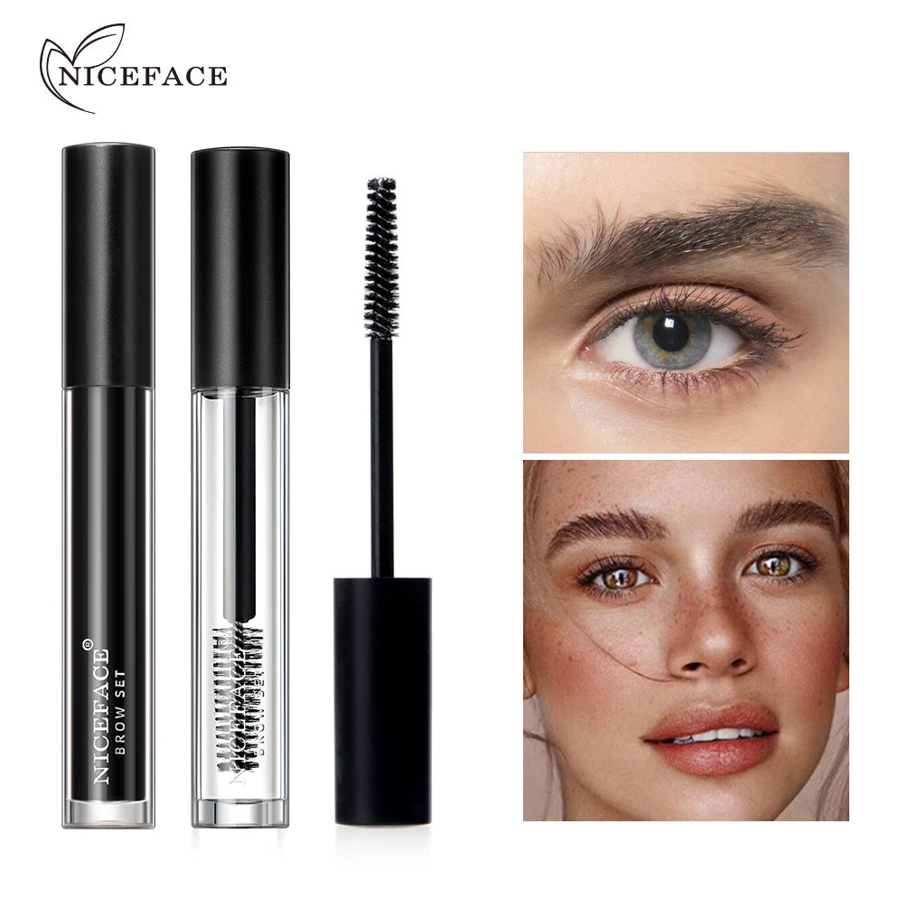 QiBest Transparent Eyebrow Sculpting Gel – Waterproof Brow Set Eyebrow Setting Gel QXL