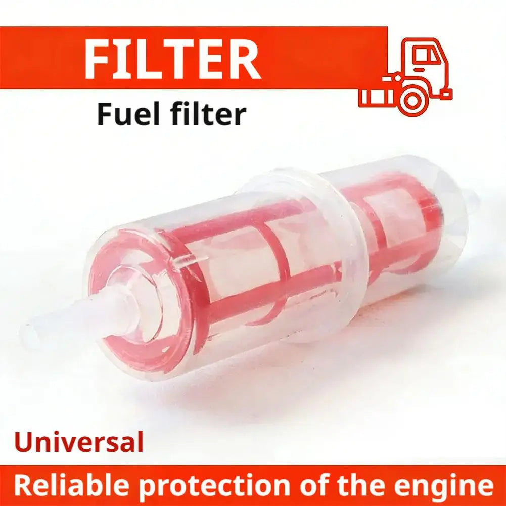 Universal 8–10mm Inline Diesel Fuel Filter | Car & Motorcycle Inline Fuel Filter QXL