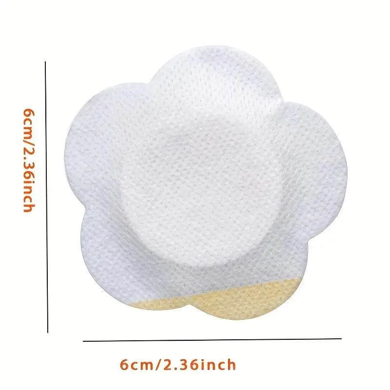 50-Pack Self-Adhesive Disposable Castor Oil Belly Pads Disposable Body Pads QXL