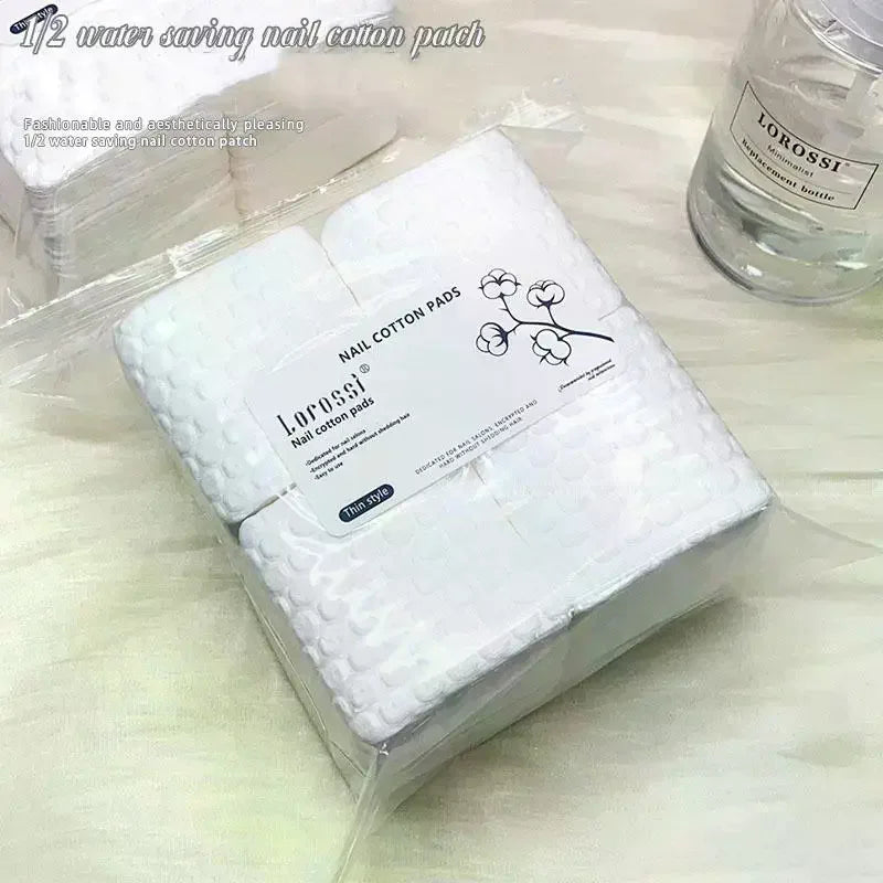 200/500-Pack Lint-Free Nail Cotton Wipes & Polish Remover Pads Nail Remover Wipes QXL