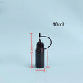 Needle Tip Squeeze Bottles 5–100ml | Glue & Oil Applicator Needle Tip Applicator Bottle QXL balck 10ml