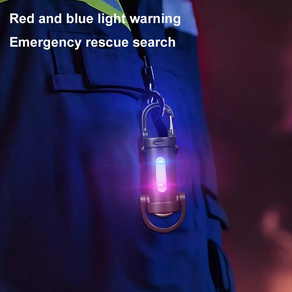 3-Pack Mini COB LED Keychain Flashlight | USB-C Rechargeable Keychain Flashlight QXL