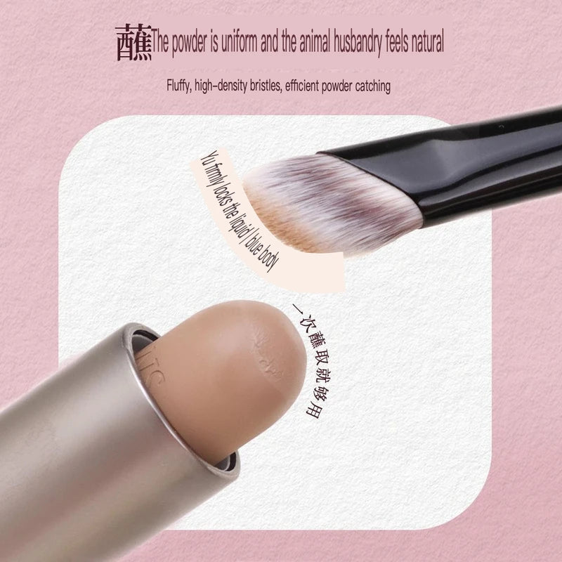 Scythe Nose Shadow Contour Brush | Precise Sculpting Tool Nose Contour Brush QXL