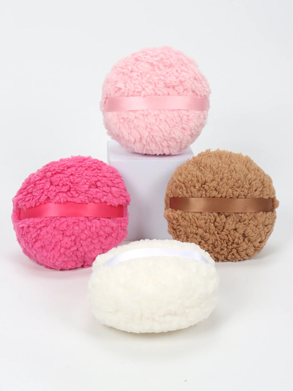 Extra-Large Thick Powder Puff – Soft, Skin-Friendly 1–2 Pack Powder Puff QXL
