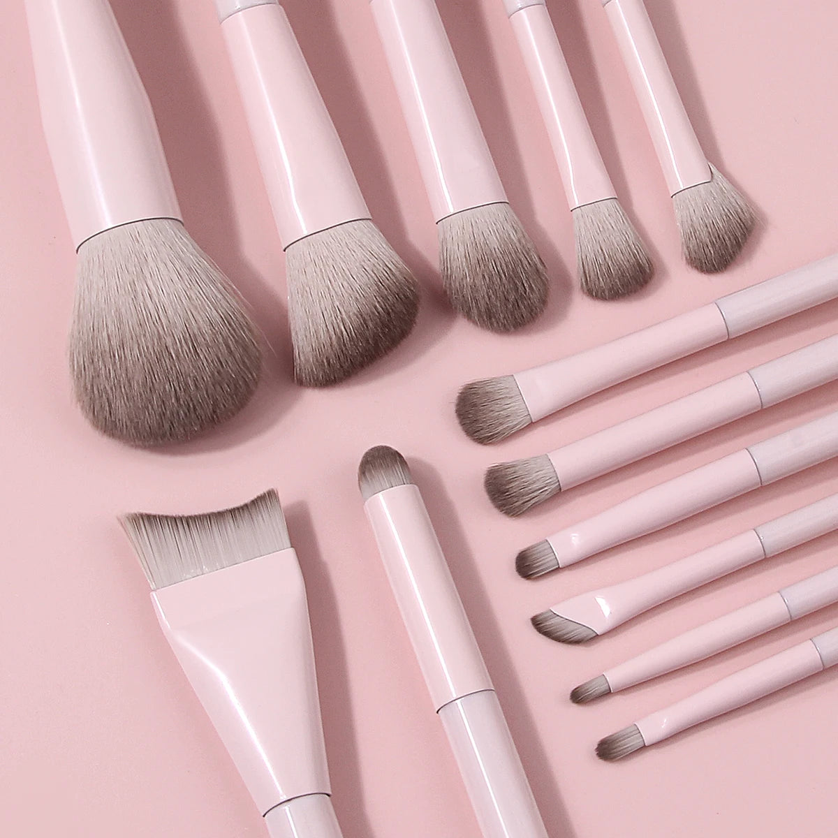 KOSSHOW 17-Piece Makeup Brush Kit | Face & Eye Brushes Makeup Brush Set QXL