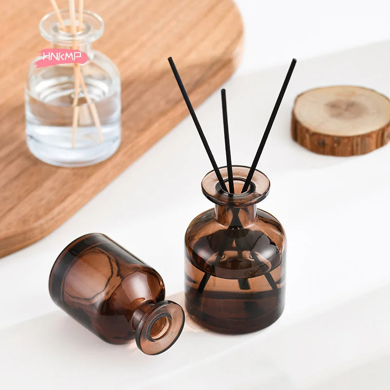50ml Glass Reed Diffuser Bottle | Rattan Stick Aroma Set Reed Diffuser Bottle QXL
