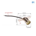 BA15D BA15S BAY15D 1156 1157 Lamp Base Holder | DIY Socket Lamp Base Holder QXL A1