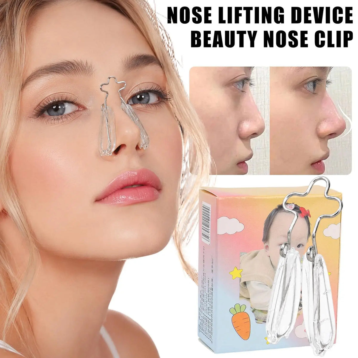 Transparent Silicone Nose Shaper Clip | Lifting & Slimming Tool Nose Shaper Clip QXL