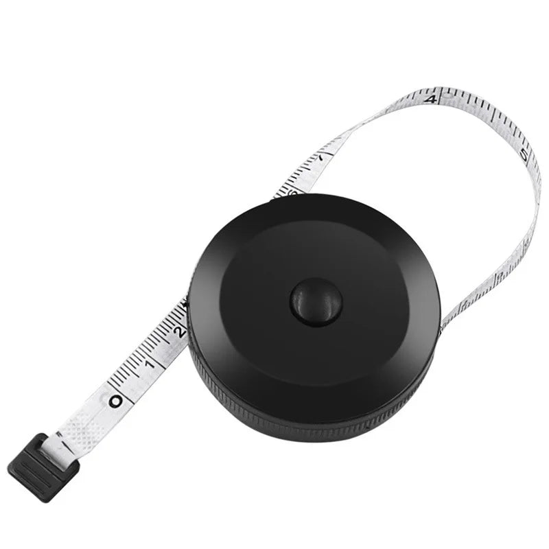 150cm Mini Keychain Tape Measure | Portable Tailor Ruler Keychain Tape Measure QXL WHITE