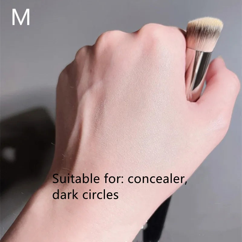 Large Oblique Sculpting Brush – Bronzer, Blush & Powder Sculpting Makeup Brush QXL